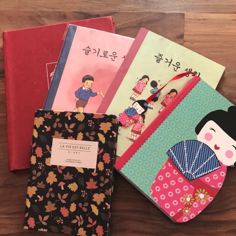 LOT OF JOURNALS + PLANNER